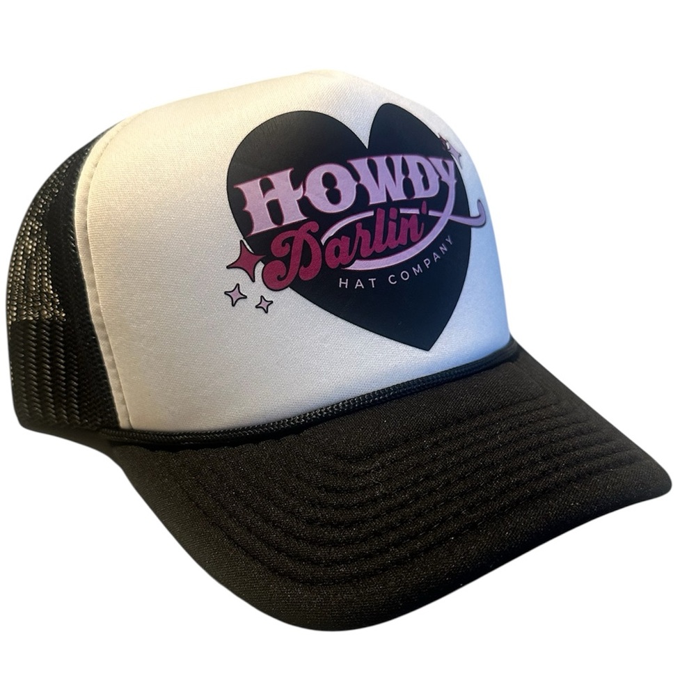 Howdy Darlin’ Logo Trucker Hat